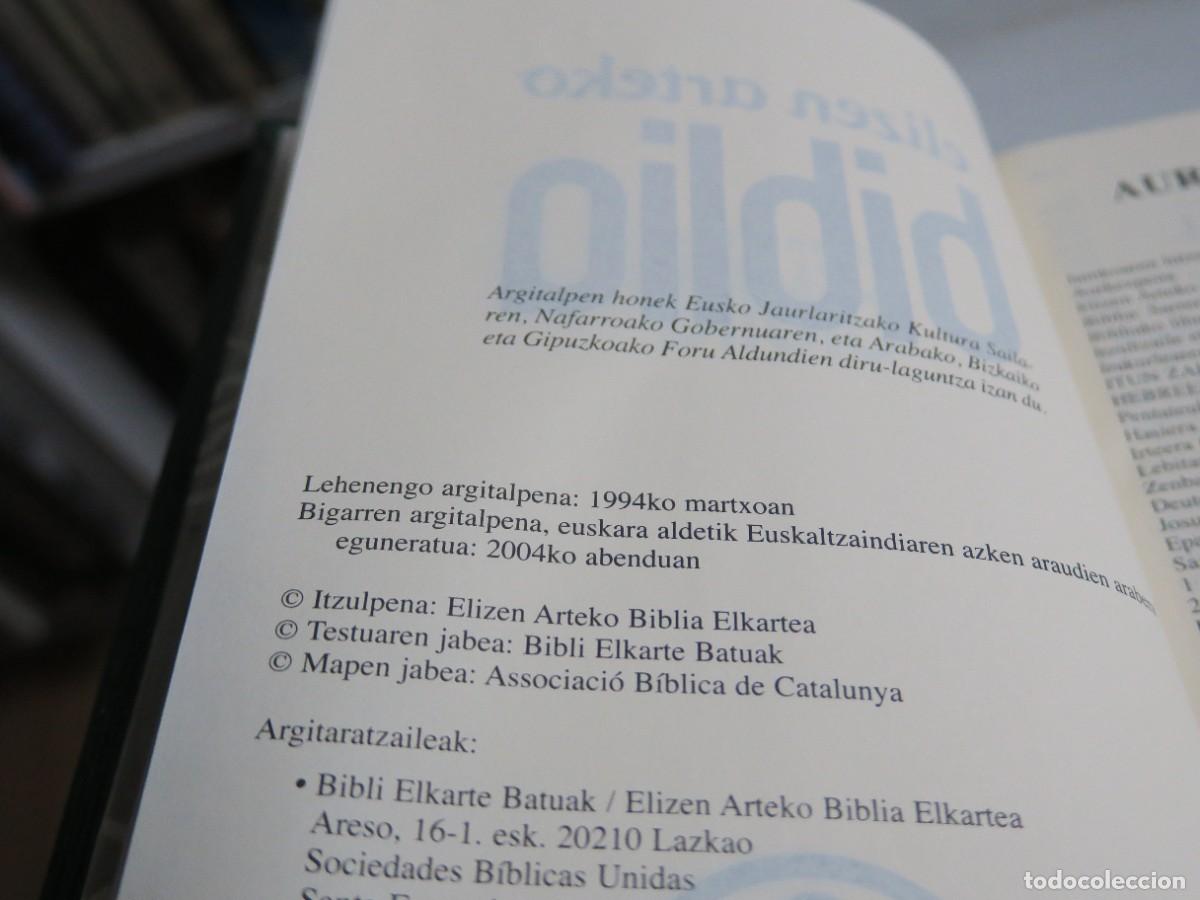 Libros de segunda mano: ELIZEN ARTEKO BIBLIA - Foto 3