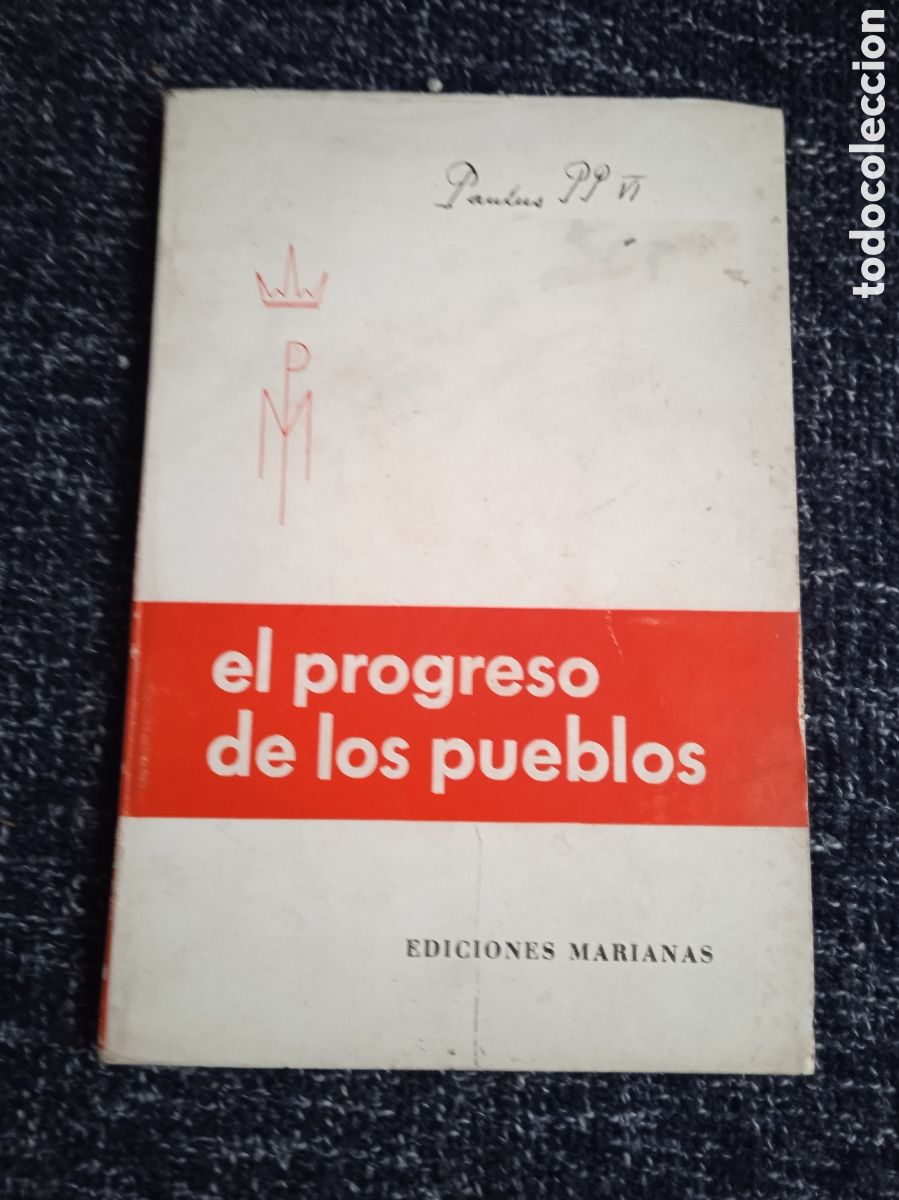 Libros de segunda mano: EL PROGRESO DE LOS PUEBLOS / PABLO VI - Foto 1