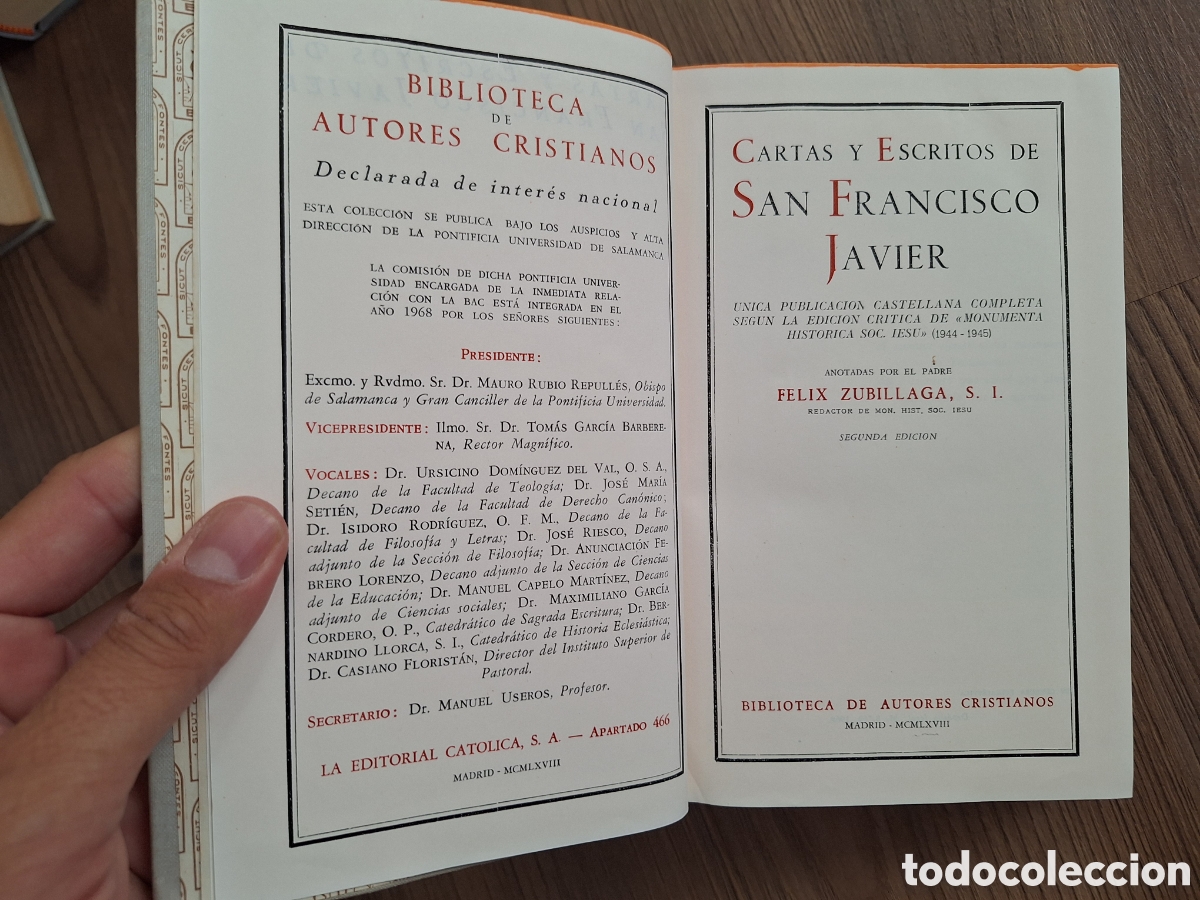 Libros de segunda mano: SAN FRANCISCO JAVIER, Cartas y escritos - Foto 5