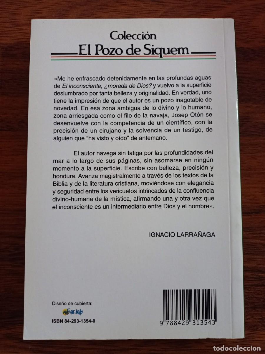 Libros de segunda mano: EL INCONSCIENTE, &iquest;MORADA DE DIOS?, de JOSEP OTON CATALAN - Foto 2