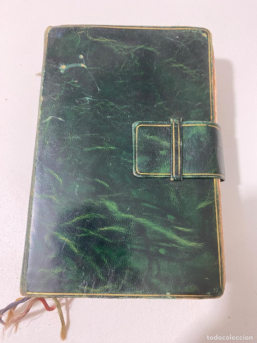 Libros de segunda mano: Misal Romano Ritual Latino-Espa&ntilde;ol y Devocionario 1ERA EDICION 1956 con funda en cuero repujado