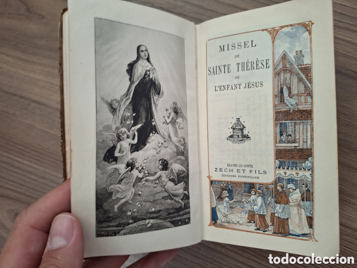 Libros de segunda mano: Misal de Santa Teresa del Ni&ntilde;o Jesus, a&ntilde;o 1942