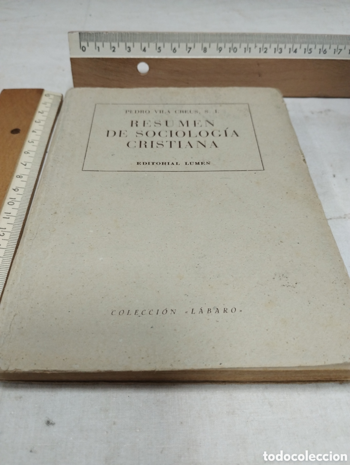 Libros de segunda mano: Resumen de sociolog&iacute;a cristiana. Editorial Lumen, 1957