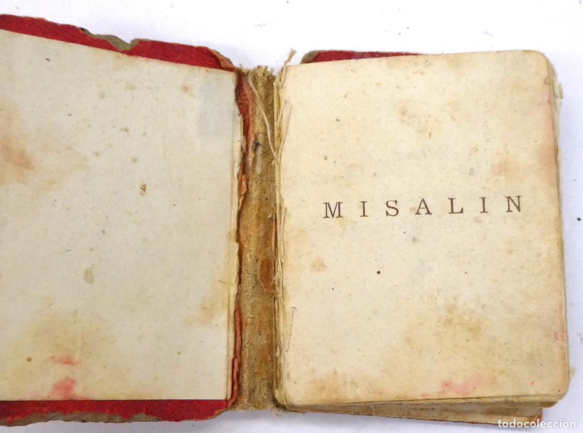 Libros de segunda mano: Peque&ntilde;o librito religioso Misalin - Foto 2
