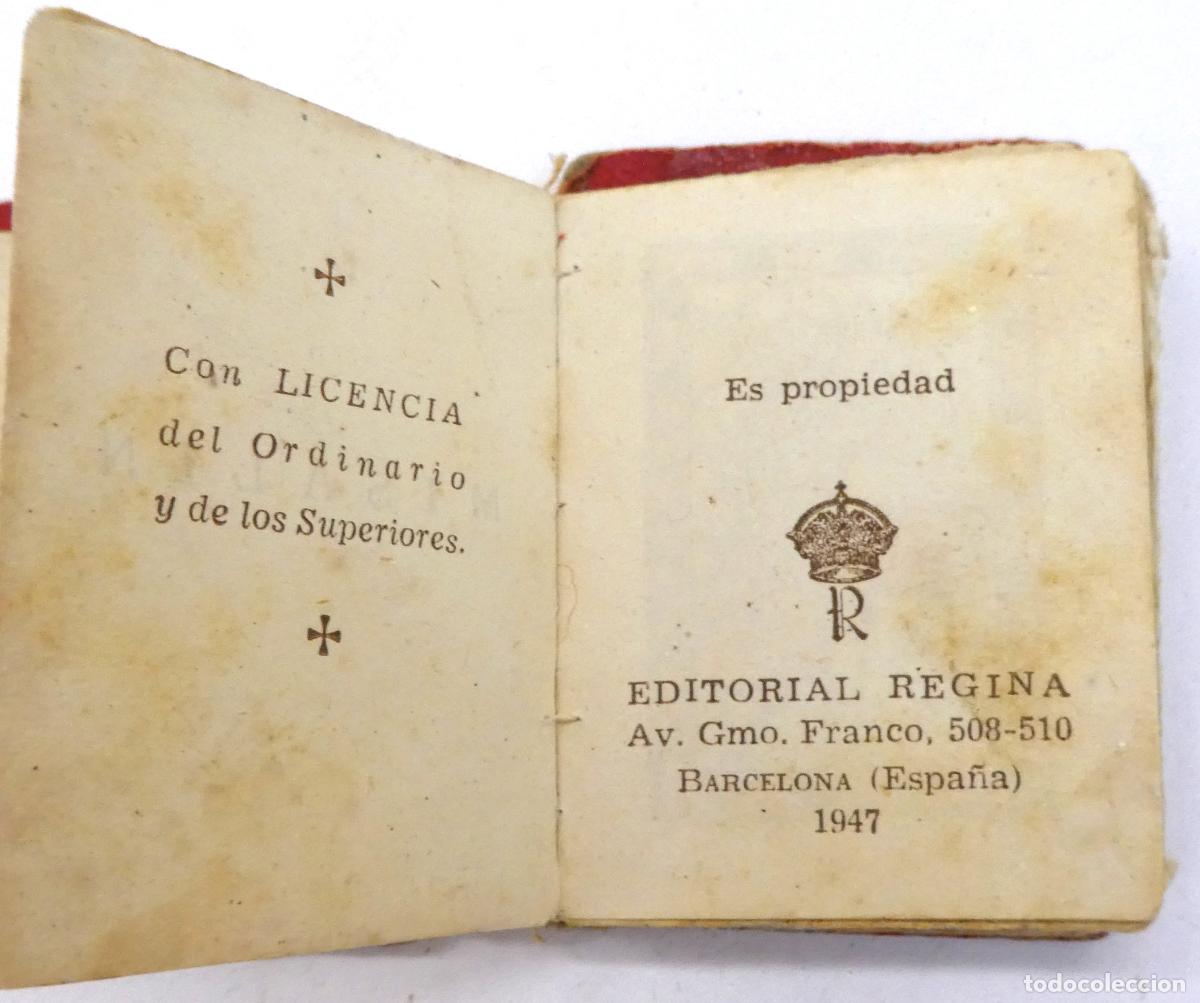 Libros de segunda mano: Peque&ntilde;o librito religioso Misalin - Foto 3