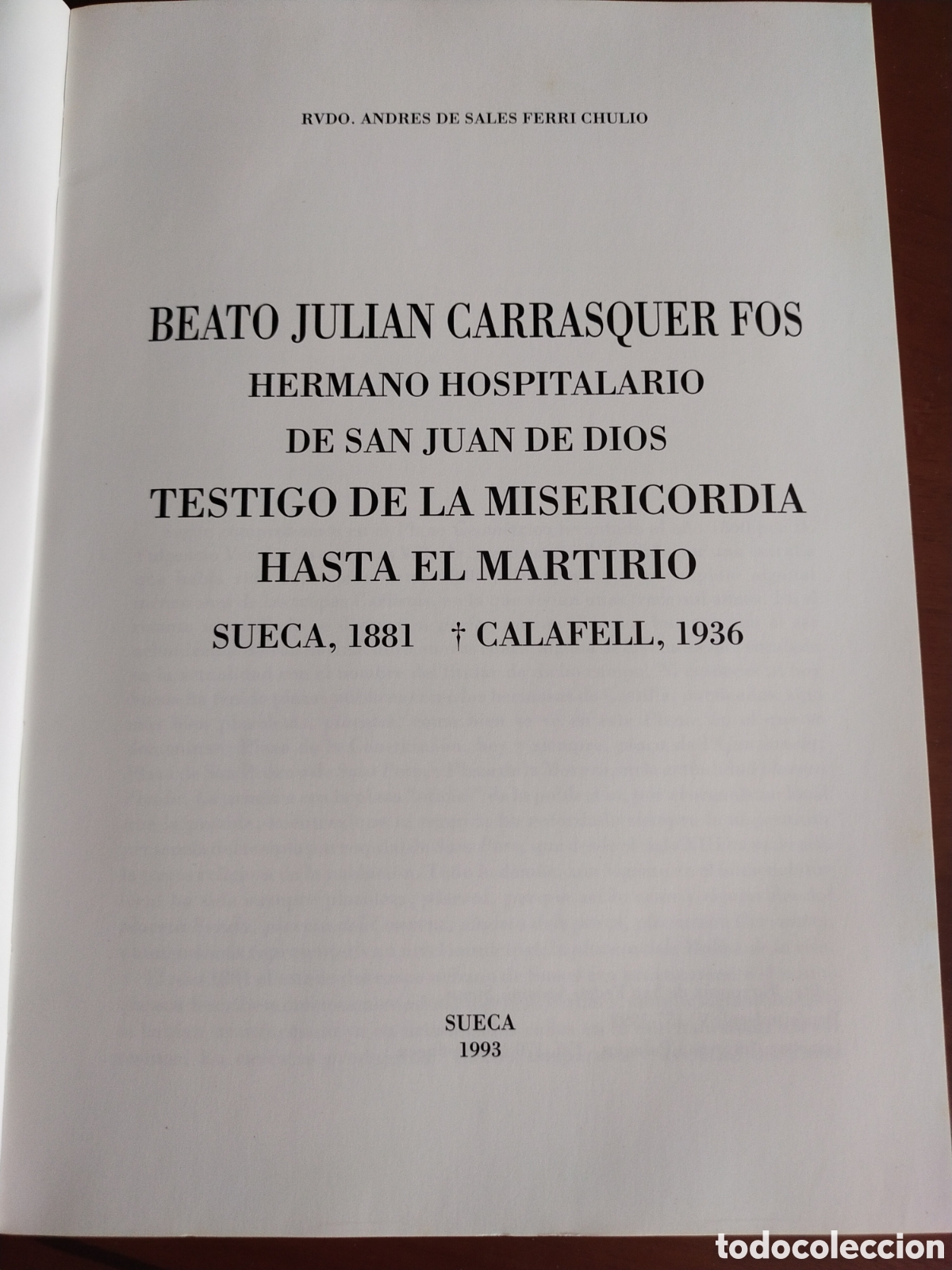 Libros de segunda mano: Beato Juan Carrasquer Fos - Foto 2
