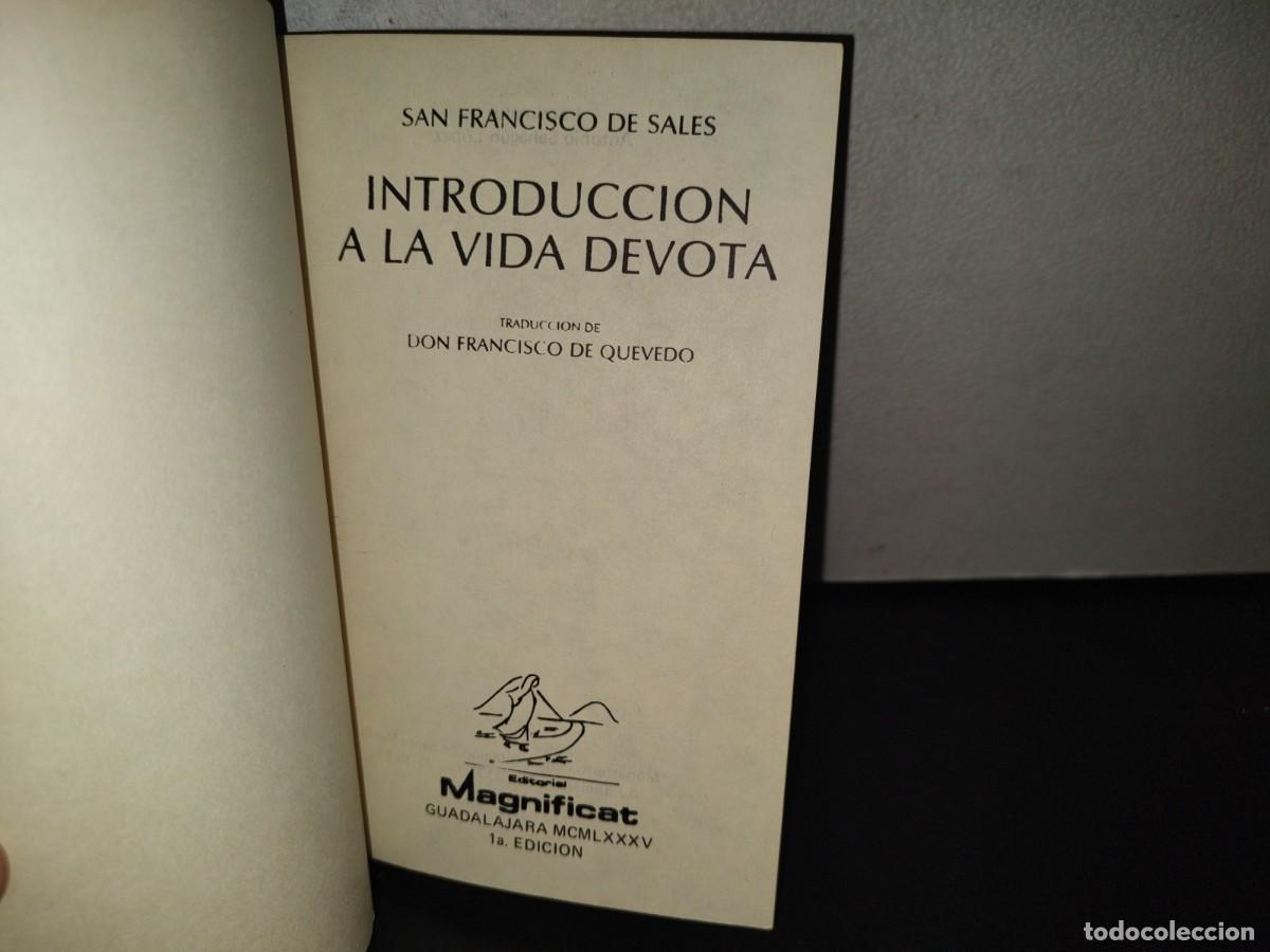 Libros de segunda mano: 159- INTRODUCCI&Oacute;N A LA VIDA DEVOTA - SAN FRANCISCO DE SALES - Foto 4
