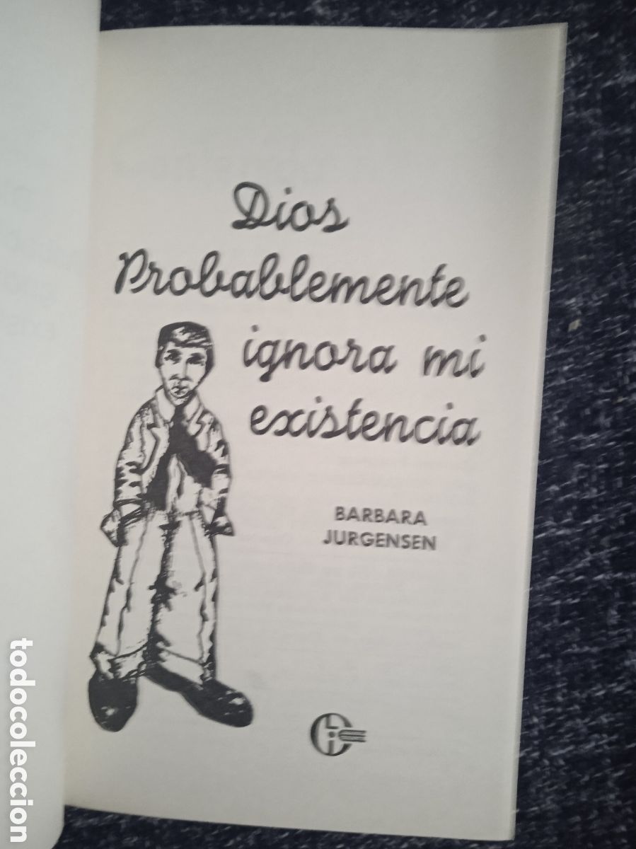 Libros de segunda mano: Dios Probablemente Ignora Mi Existencia / Barbara Jurgensen - Foto 2