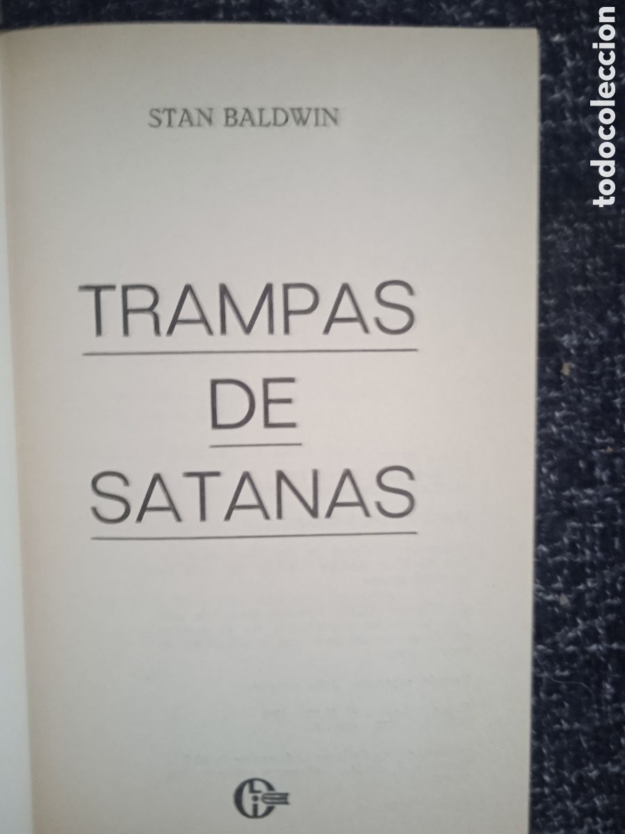 Libros de segunda mano: TRAMPAS DE SATAN&Aacute;S / STAN BALDWIN - Foto 2