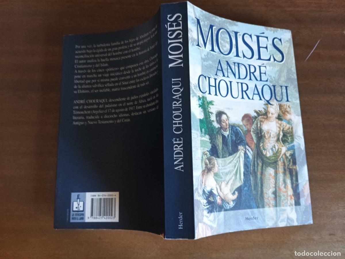 Libros de segunda mano: Mois&eacute;s.- Andr&eacute; Chouraqui. - Foto 2