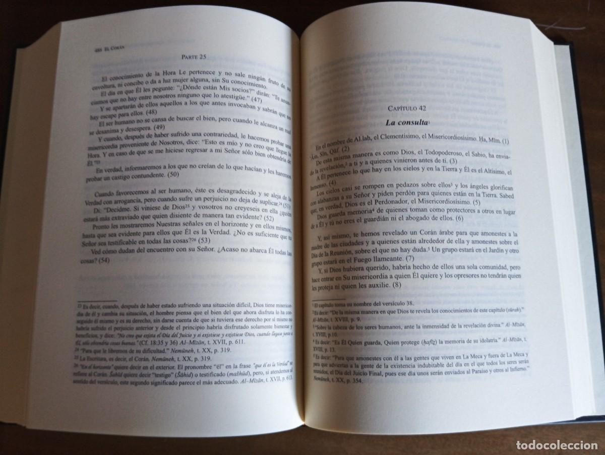 Libros de segunda mano: El Cor&aacute;n. Edici&oacute;n comentada de Ra&uacute;l Gonz&aacute;lez Bornez. - Foto 4