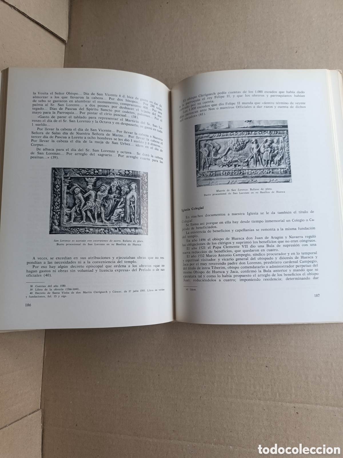 Libros de segunda mano: Libro la bas&iacute;lica de San Lorenzo de Huesca - Foto 3