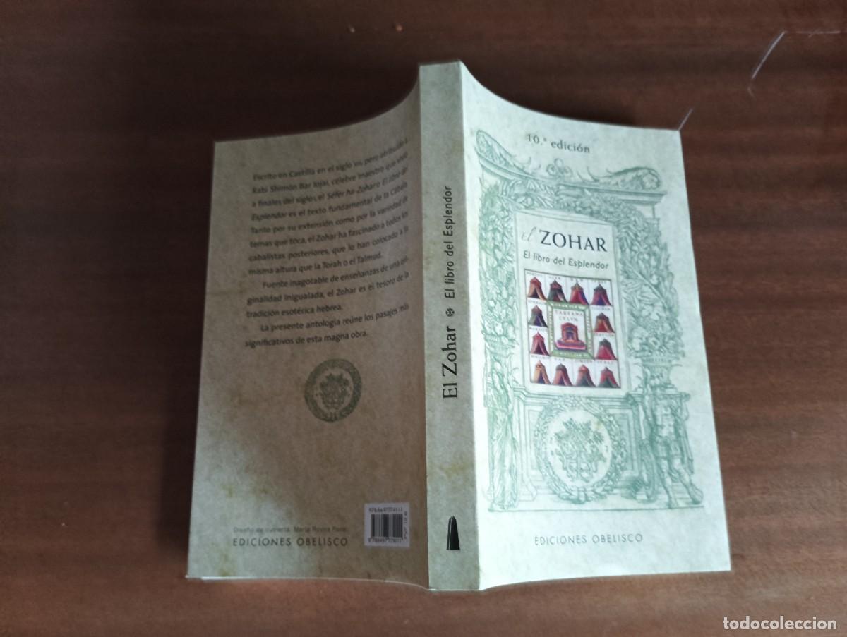 Libros de segunda mano: El Zohar. El libro del esplendor. Ed Obelisco. - Foto 2