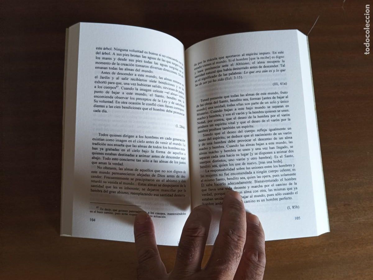 Libros de segunda mano: El Zohar. El libro del esplendor. Ed Obelisco. - Foto 3