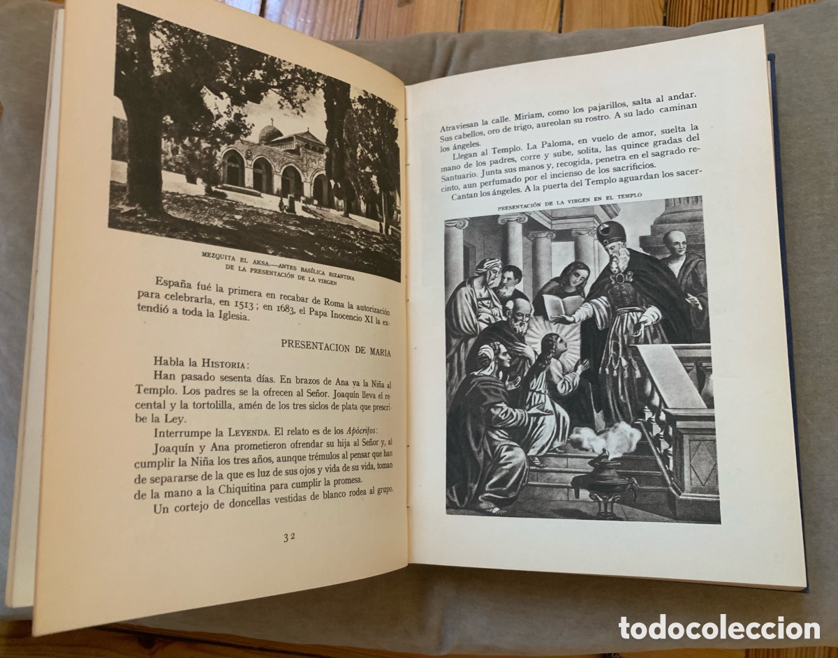 Libros de segunda mano: Libro antiguo Vida de la Virgen Mar&iacute;a - Foto 7