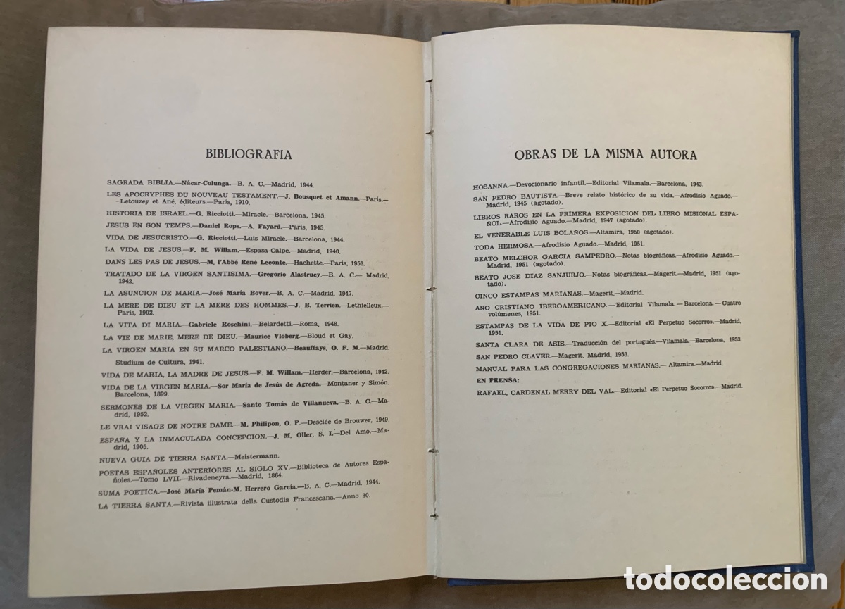 Libros de segunda mano: Libro antiguo Vida de la Virgen Mar&iacute;a - Foto 9