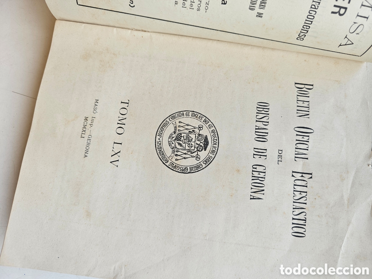 Libros de segunda mano: Boletin oficial eclesiastico del Obispado de Gerona 1941 - Foto 4