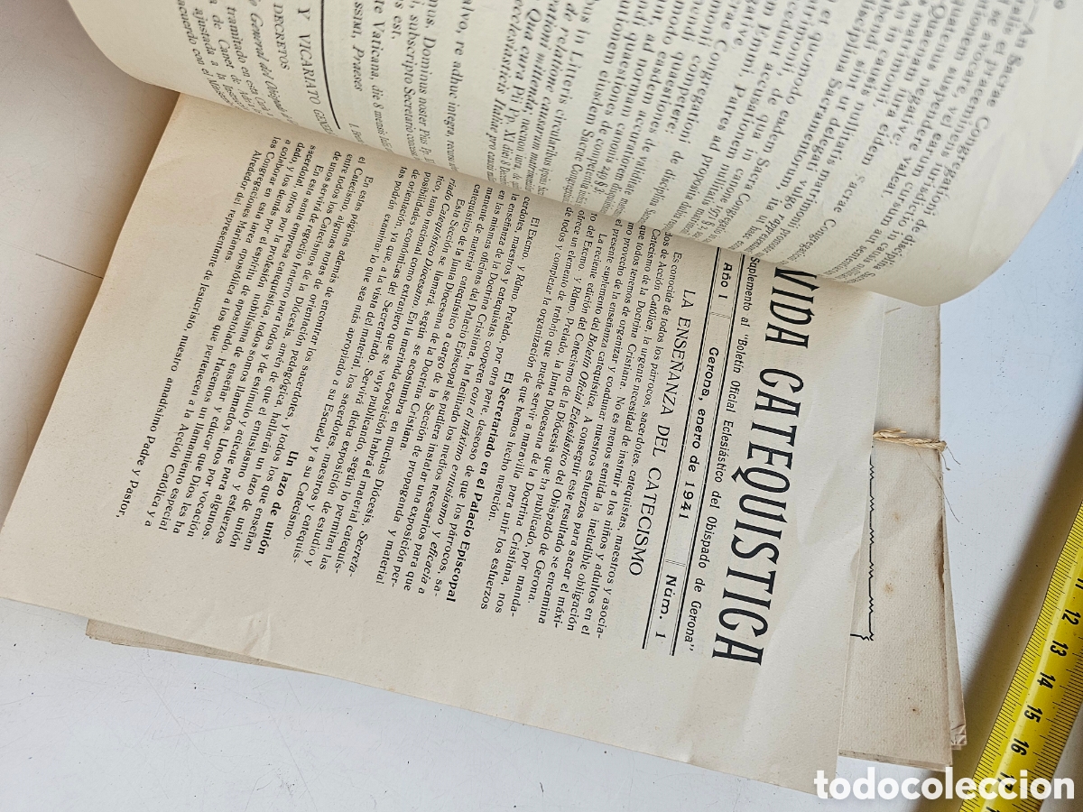 Libros de segunda mano: Boletin oficial eclesiastico del Obispado de Gerona 1941 - Foto 6