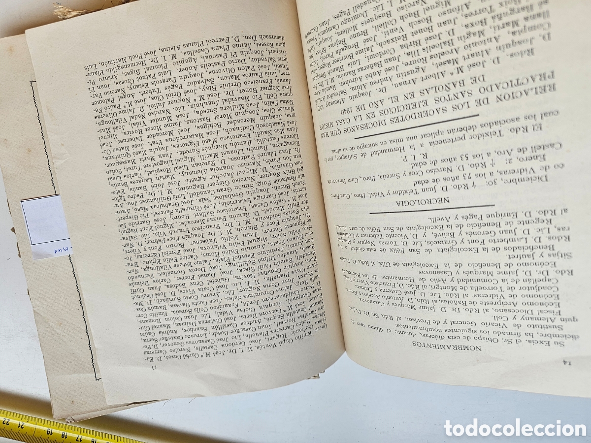 Libros de segunda mano: Boletin oficial eclesiastico del Obispado de Gerona 1941 - Foto 8