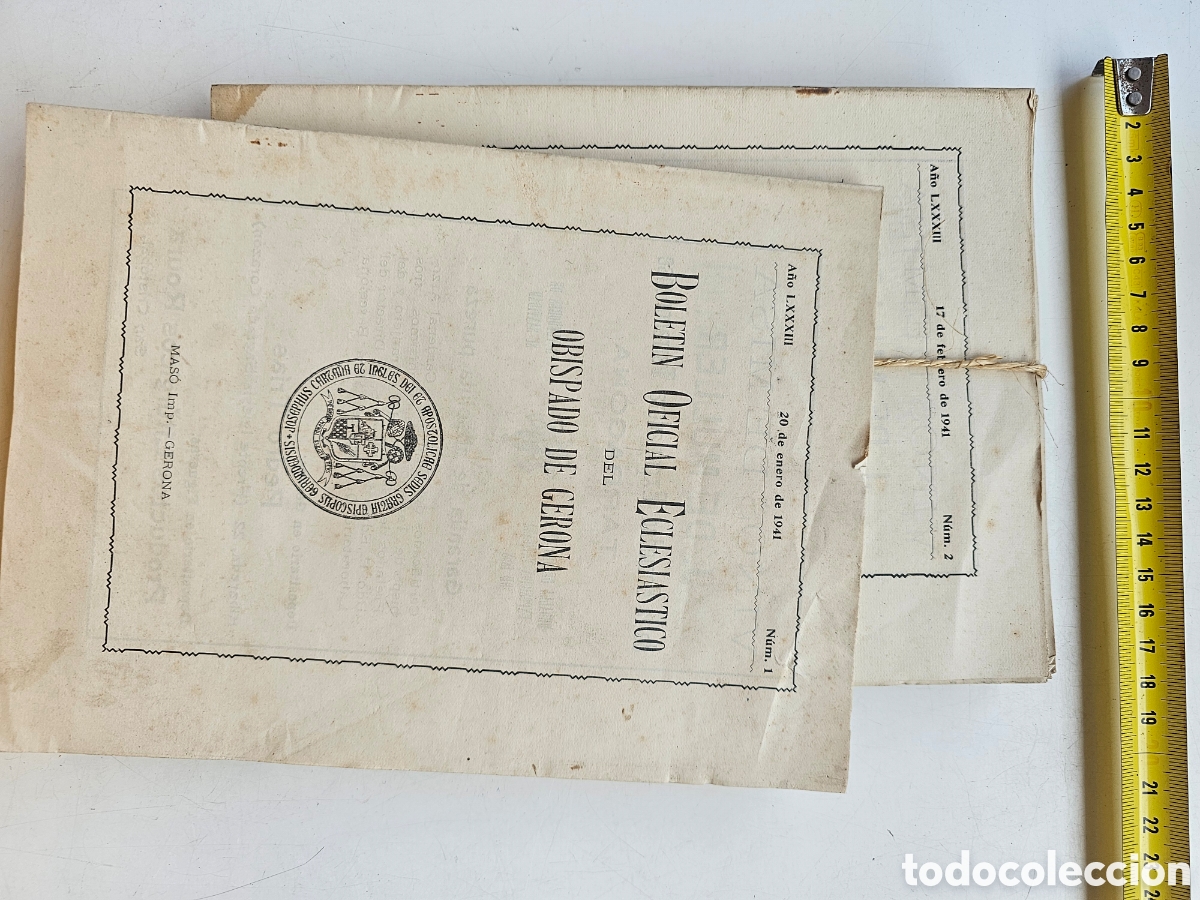 Libros de segunda mano: Boletin oficial eclesiastico del Obispado de Gerona 1941 - Foto 1