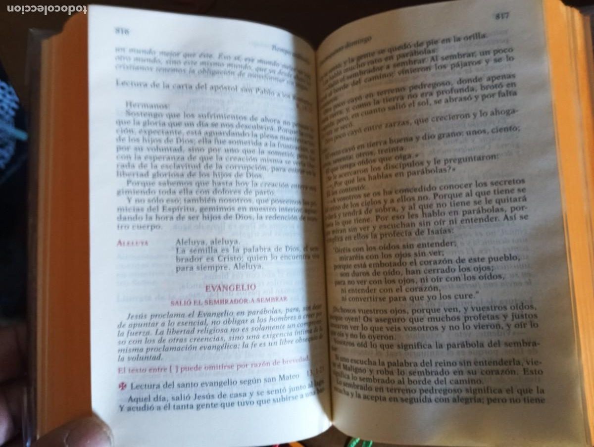 Libros de segunda mano: Misal de la comunidad ritual.3 TOMOS. - Foto 4