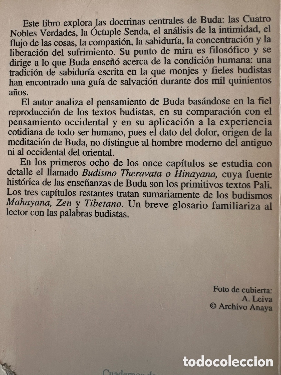 Libros de segunda mano: Buda . Bart Gruzalski - Foto 2