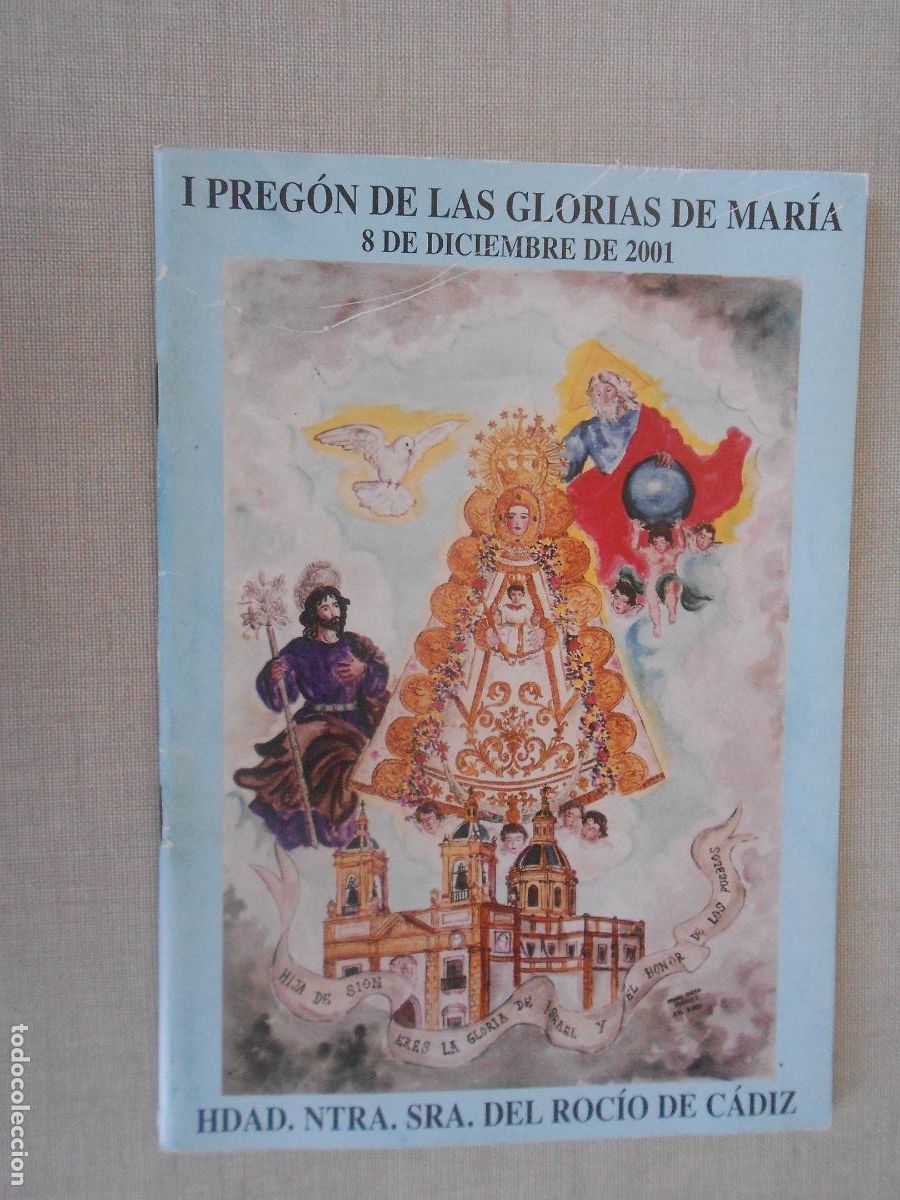 Gebrauchte B&uuml;cher: PREGON DE LAS GLORIAS DE MARIA - DICIEMBRE 2001 - MIGUEL ANGEL NOVO PEREZ - HERDAD DEL ROCIO