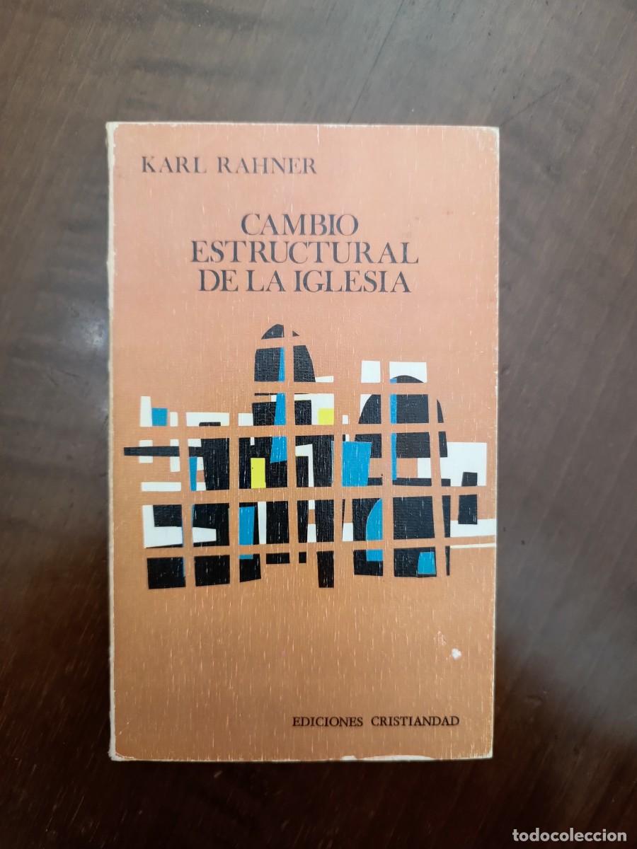 Libros de segunda mano: Cambio estructural de la Iglesia -RAHNER, Karl. - Foto 1