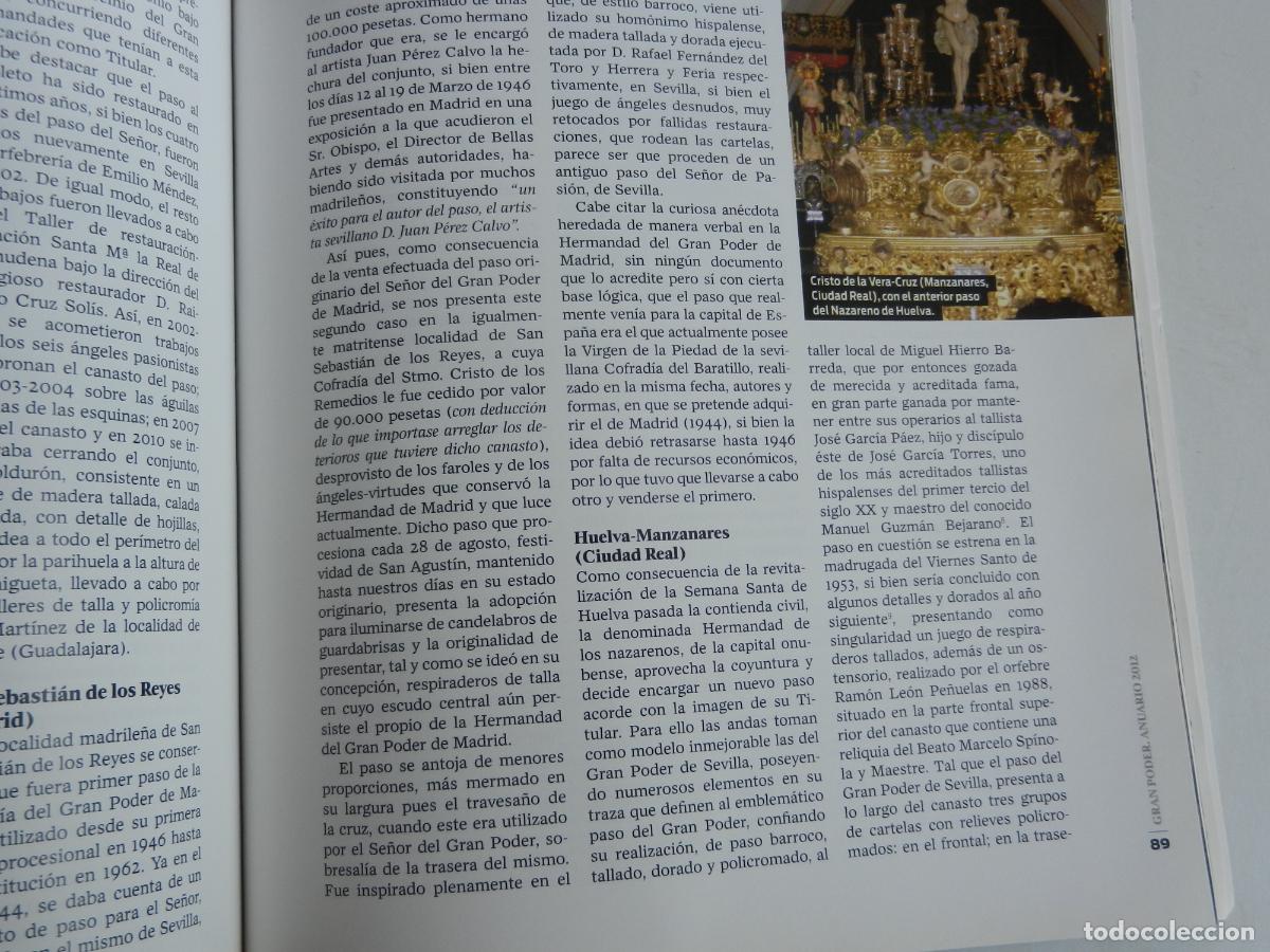 Libros de segunda mano: GRAN PODER - ANUARIO 2012 - SEVILLA. - Foto 7