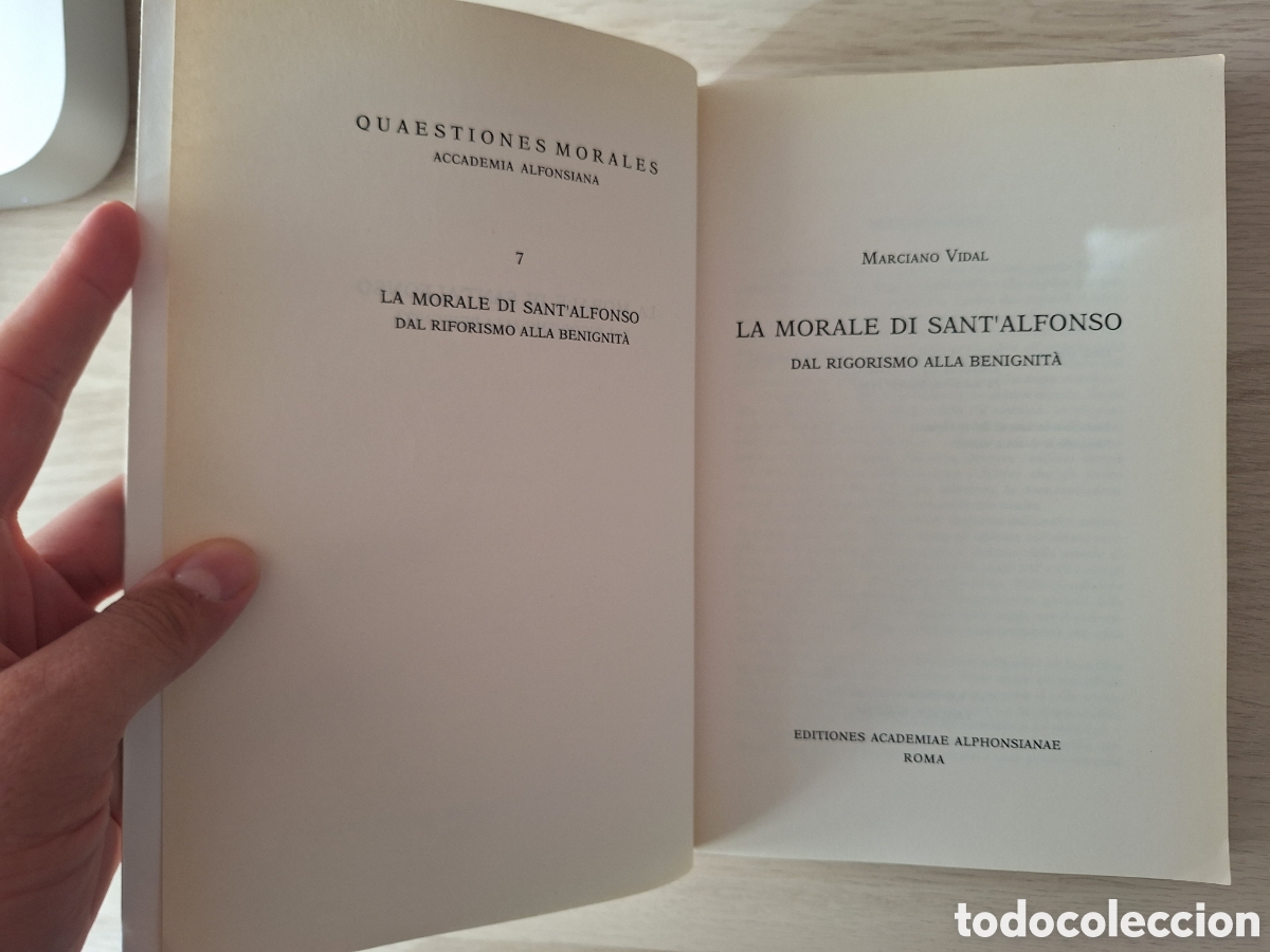 Libros de segunda mano: M. VIDAL, La moral de San Alfonso - Foto 2