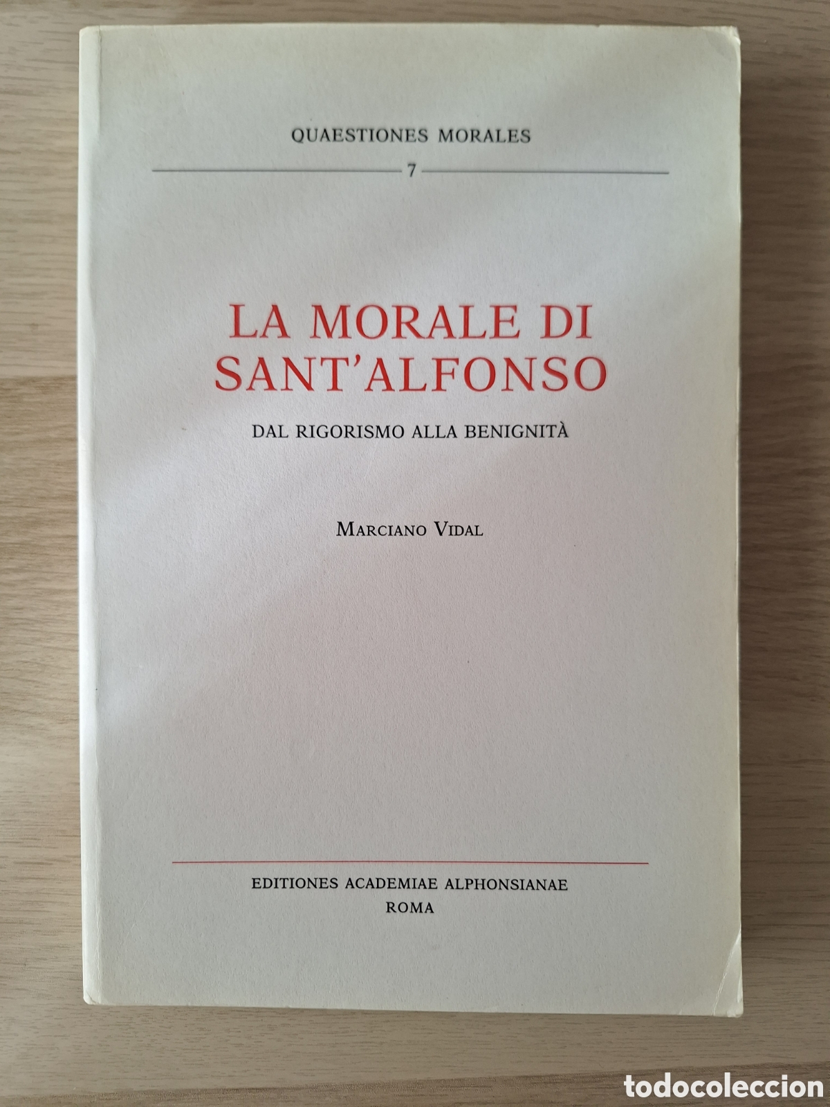 Libros de segunda mano: M. VIDAL, La moral de San Alfonso - Foto 1