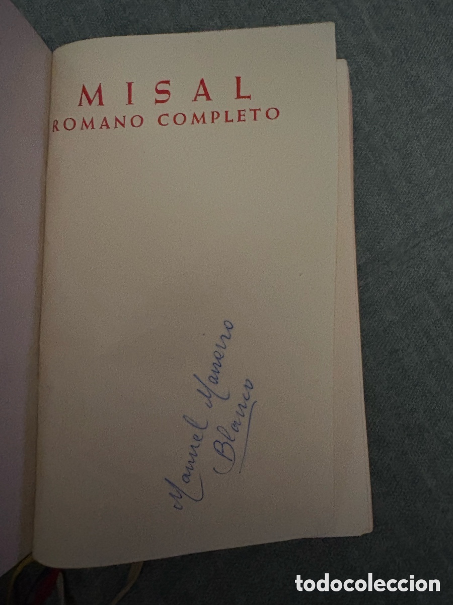 Libros de segunda mano: (L196) Misal romano completo. 1973. BAC. - Foto 7