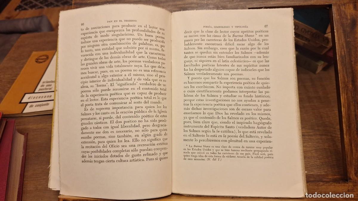 Libros de segunda mano: PAN en el DESIERTO / THOMAS MERTON - Foto 5