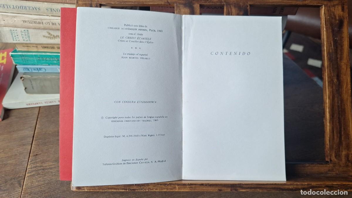 Libros de segunda mano: CRISTO DESGARRADO / Jean GUITTON - Foto 4