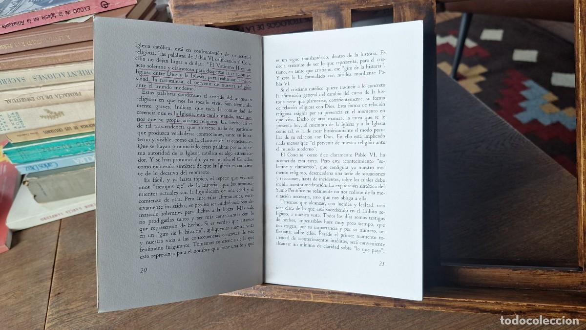 Libros de segunda mano: MENSAJE del CONCILIO / Carlos CASTRO CUBELLS - Foto 5