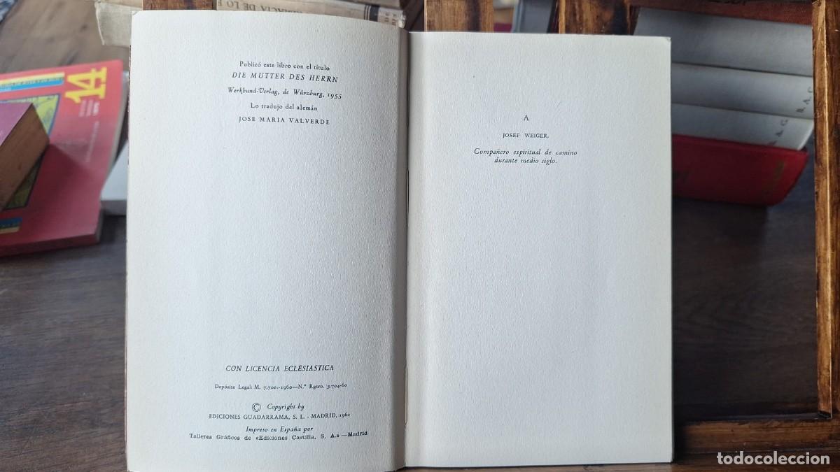 Libros de segunda mano: La Madre del Se&ntilde;or / Romano Guardini - Foto 3