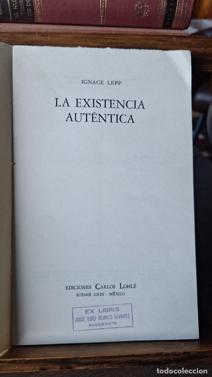 Libros de segunda mano: La Existencia Aut&eacute;ntica / Ignace Lepp - Foto 5