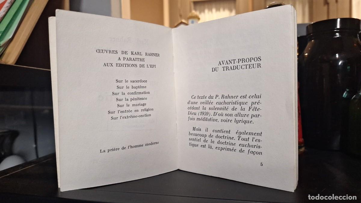 Libros de segunda mano: Sur leucharistie / Karl Rahner - Foto 2