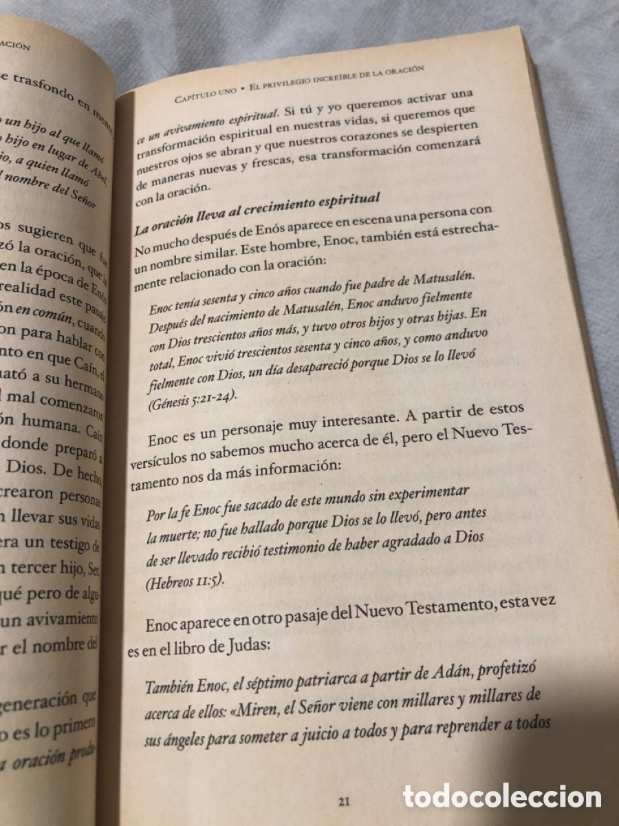 Libros de segunda mano: Enamor&aacute;ndome de la Oraci&oacute;n - Foto 4