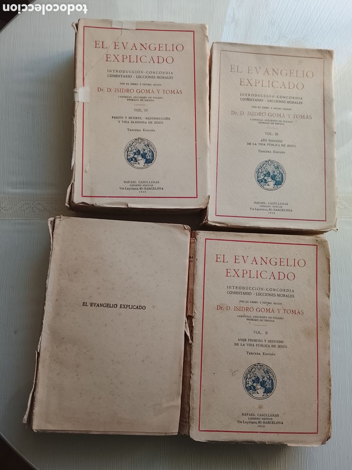 Libros de segunda mano: 1942.El evangelio explicado.