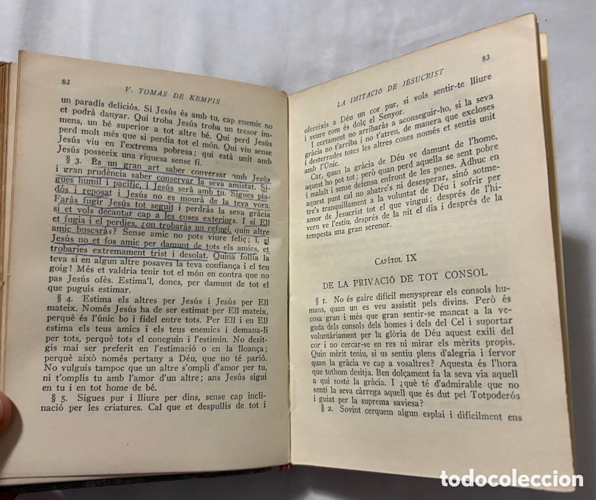 Libros de segunda mano: TOM&Agrave;S DE KEMPIS. LA IMITACI&Oacute; DE JESUCRIST (SELECTA, 1953) - Foto 9