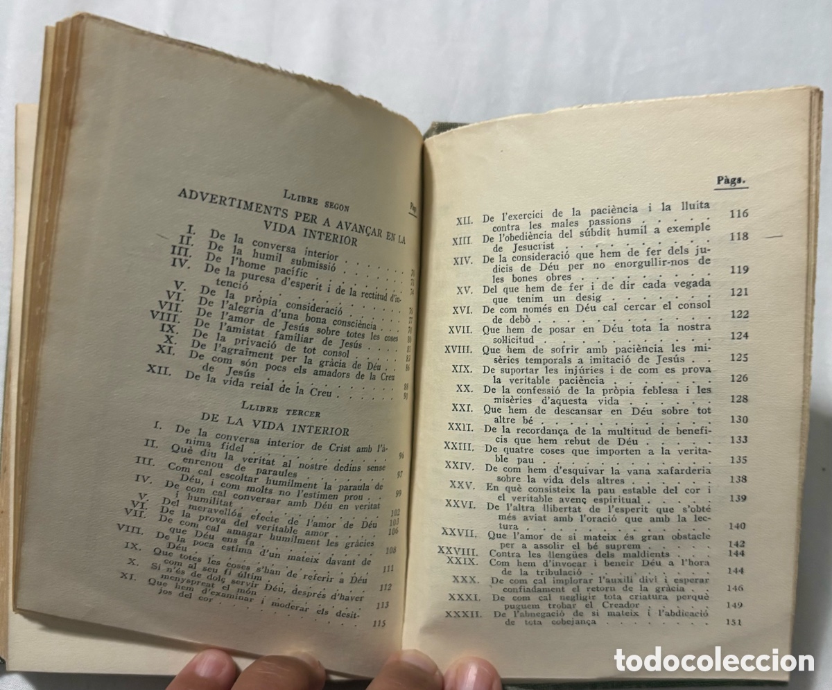 Libros de segunda mano: TOM&Agrave;S DE KEMPIS. LA IMITACI&Oacute; DE JESUCRIST (SELECTA, 1953) - Foto 10
