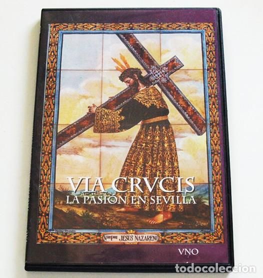 Libros de segunda mano: DVD V&Iacute;A CRUCIS LA PASI&Oacute;N EN SEVILLA - 1 UNO - SEMANA SANTA RELIGI&Oacute;N CRISTIANA CARLOS COL&Oacute;N -NO LIBRO