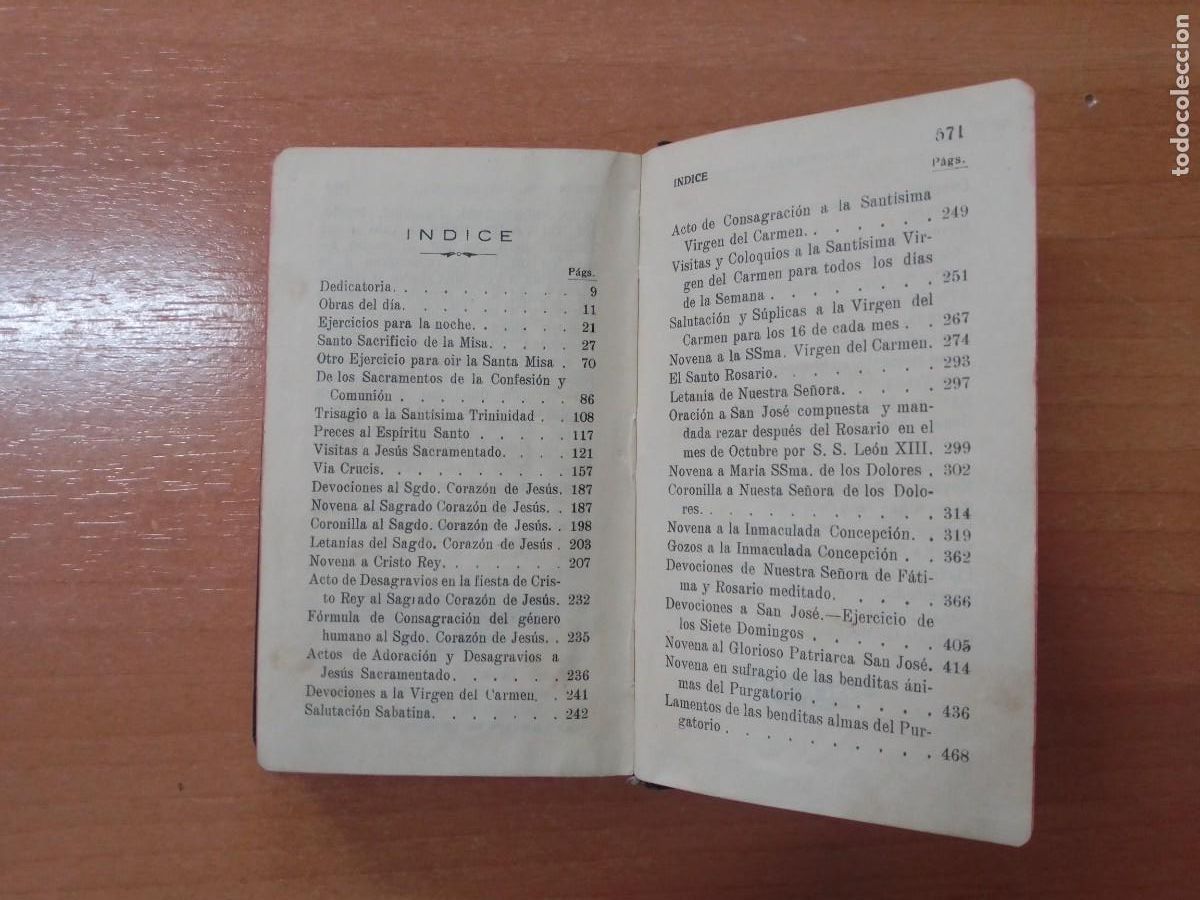 Libros de segunda mano: Devocionario Carmelitano - Foto 4