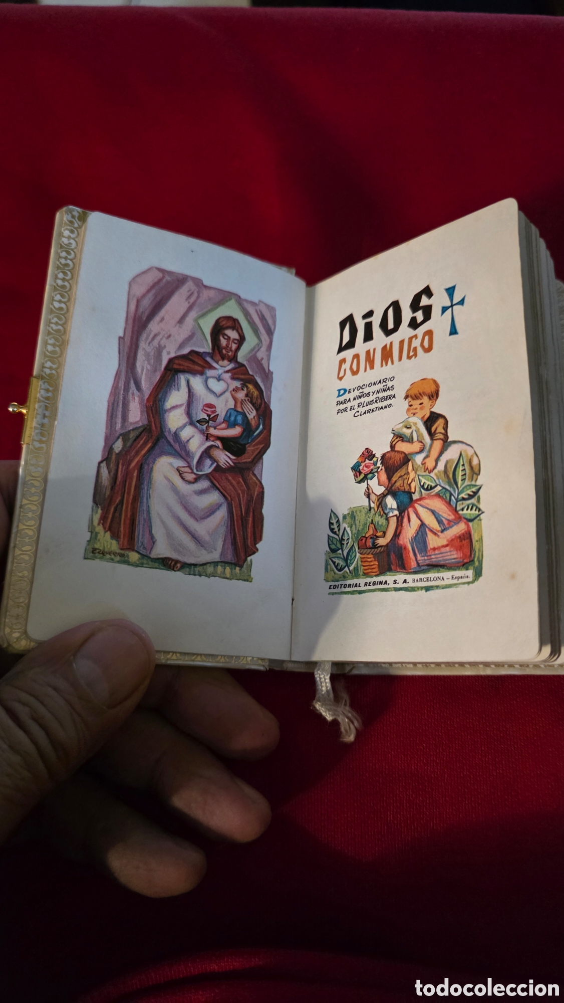 Libros de segunda mano: LIBRO PRIMERA COMUNION EN NACAR 1968 - Foto 9