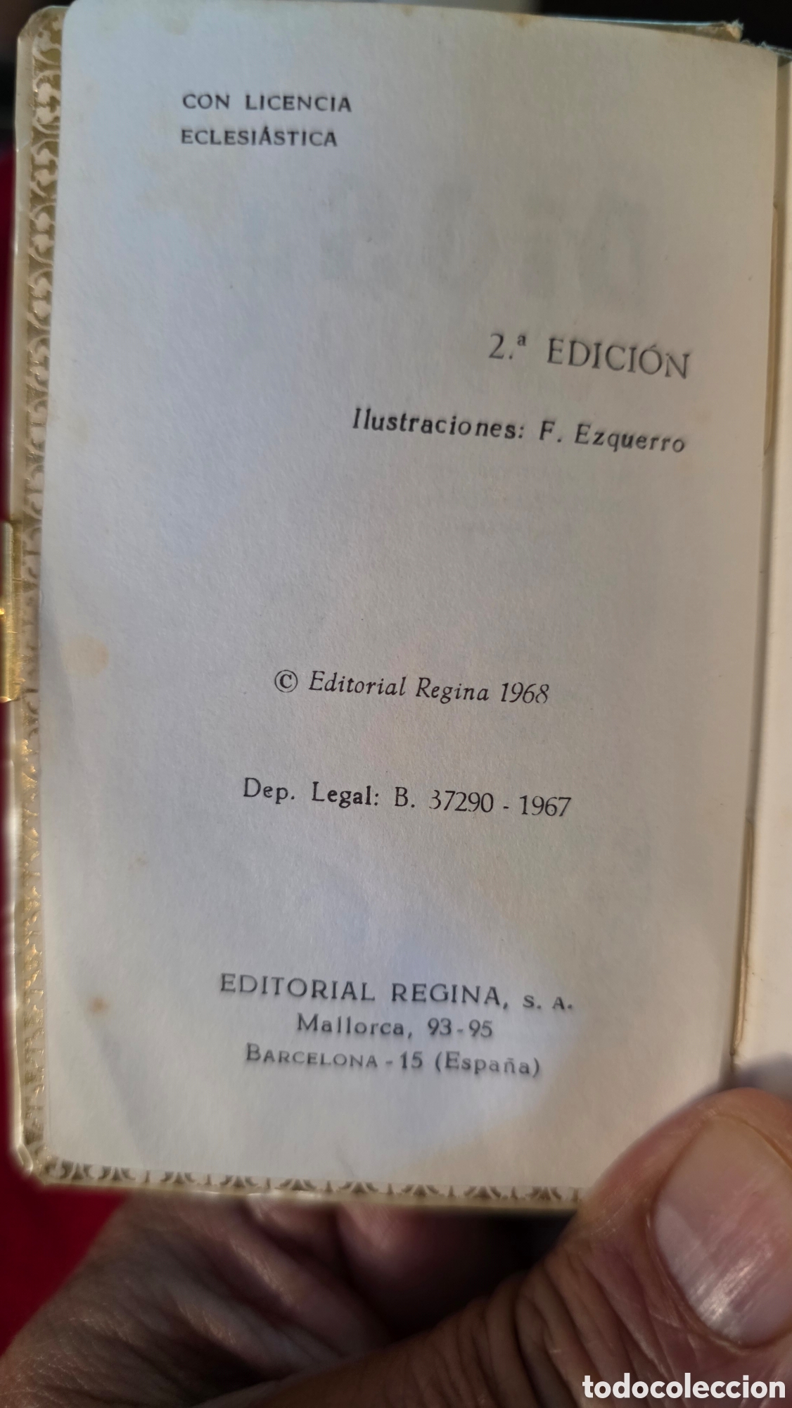 Libros de segunda mano: LIBRO PRIMERA COMUNION EN NACAR 1968 - Foto 11