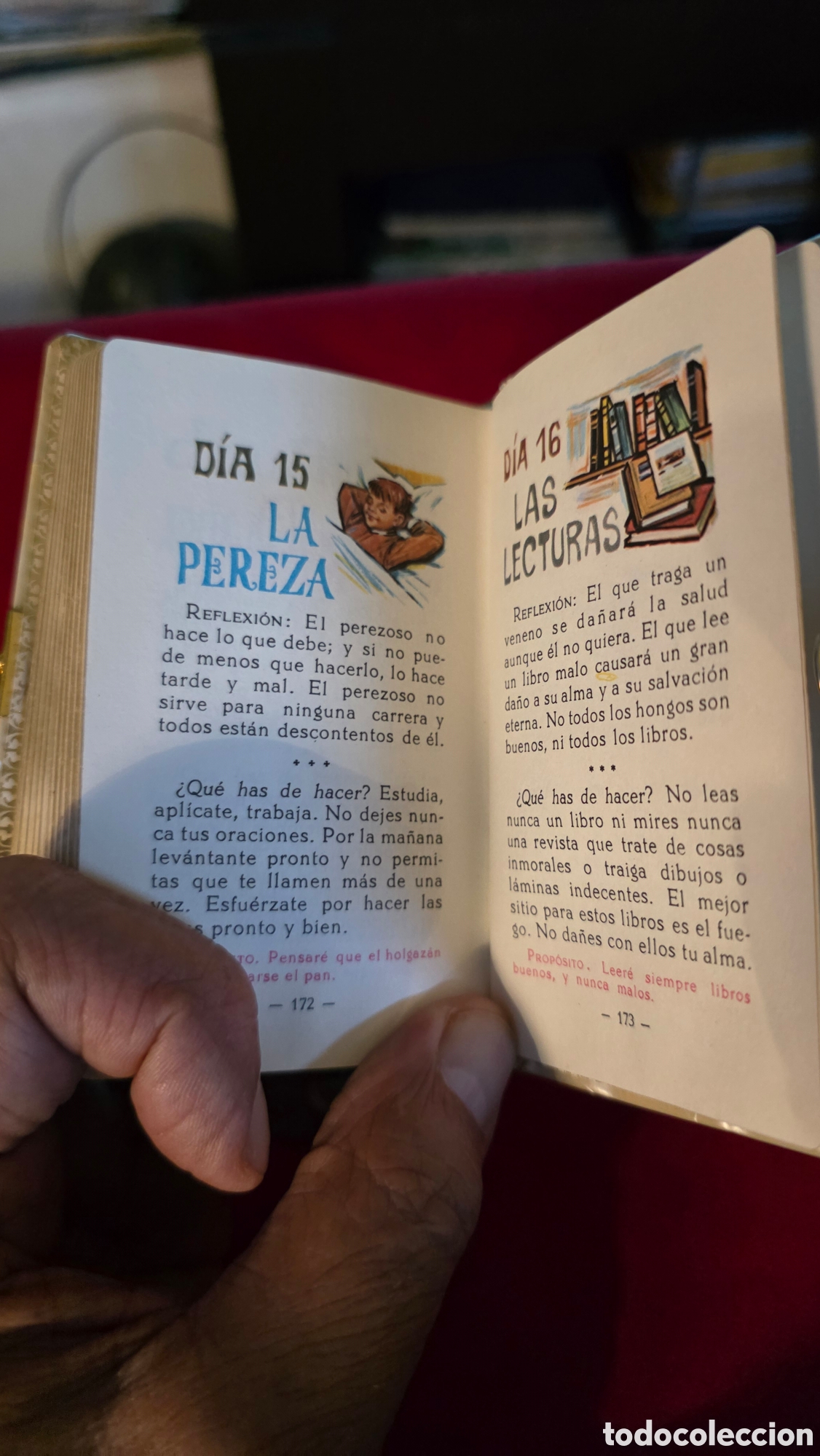 Libros de segunda mano: LIBRO PRIMERA COMUNION EN NACAR 1968 - Foto 12