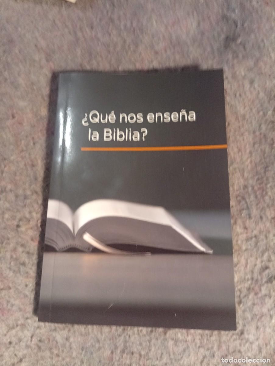 Que nos ense&ntilde;a la biblia?
