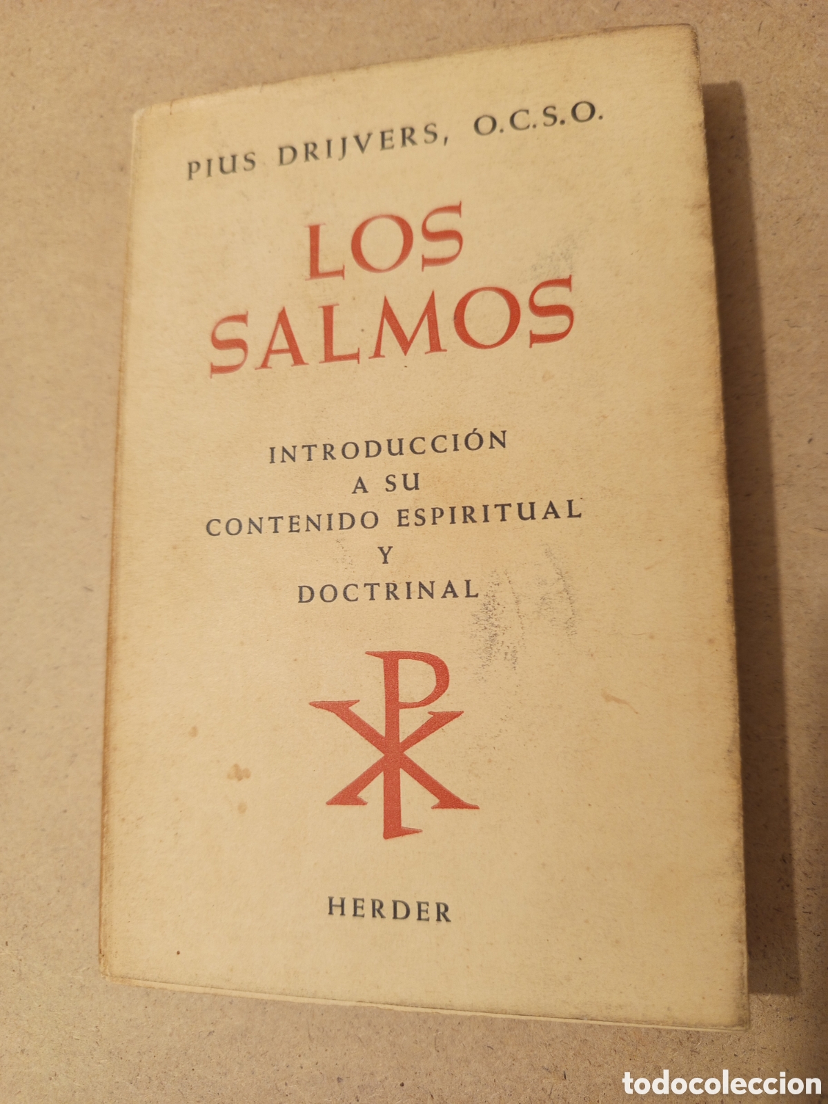 Libros de segunda mano: LOS SALMOS (DRIJVERS) - Foto 1
