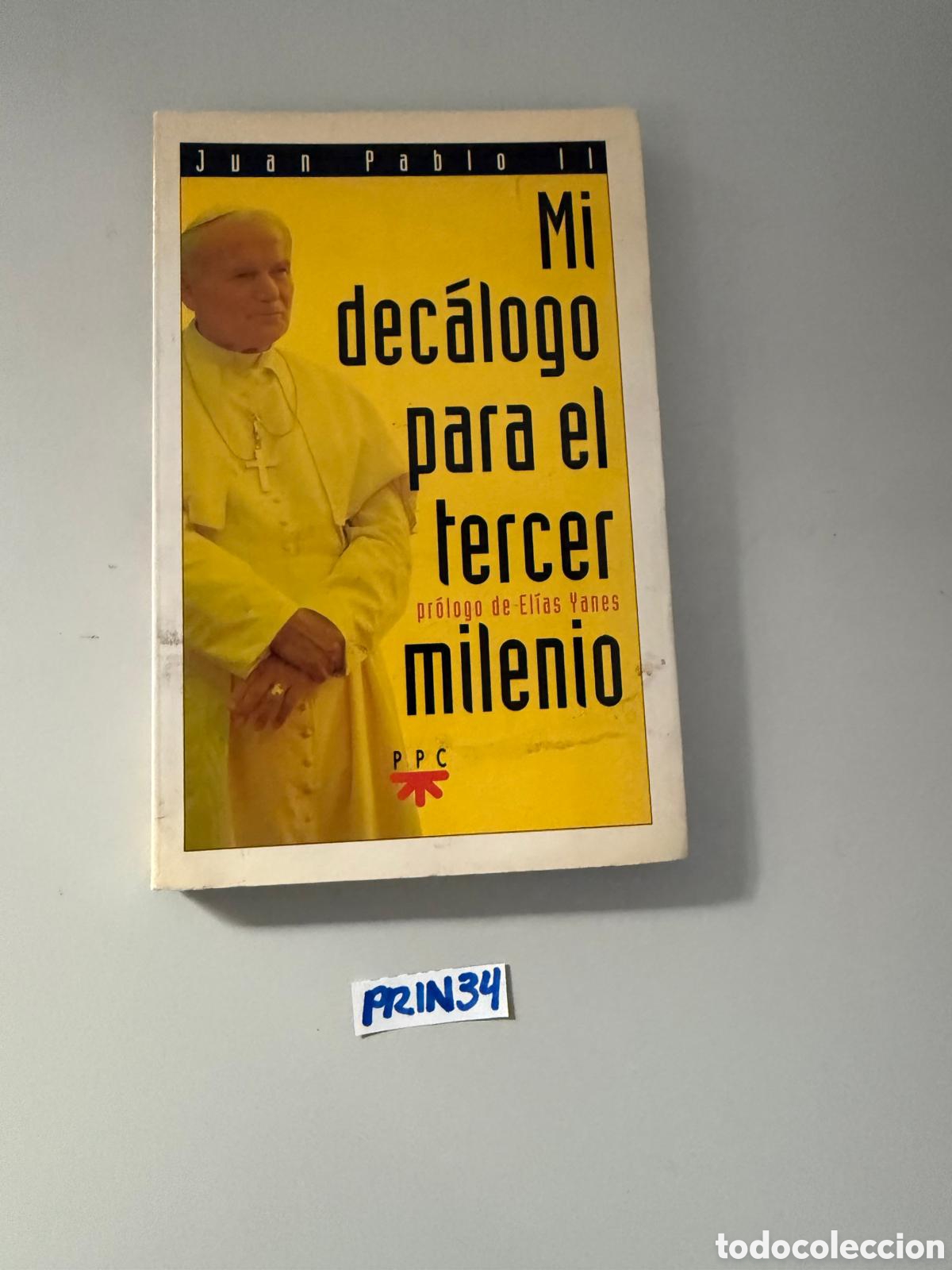 Libros de segunda mano: Mi dec&aacute;logo para el tercer milenio - Foto 1